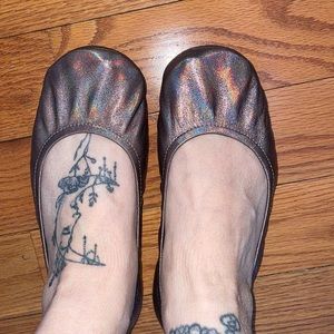 Iridescent Shimmery StoreHouse Flats, size 9
